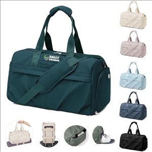 25L Waterproof Gym Sports Luggage Bag With Shoe Compartment